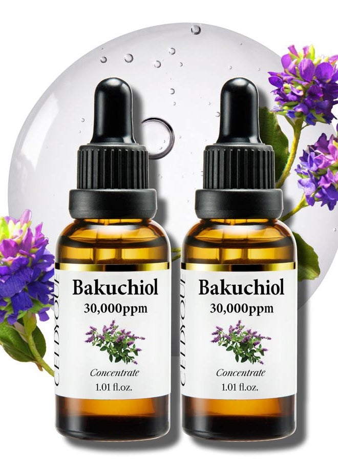 CELDYQUE Korean Bakuchiol Concentrate Mix-in Serum 30,000 ppm - High Potency Retinol Alternative | Wrinkle Reduction Skin Firming & Smoothing - Anti-Aging Sensitive Skin Vegan & Cruelty-Free Non-GMO 2 oz - Image 1